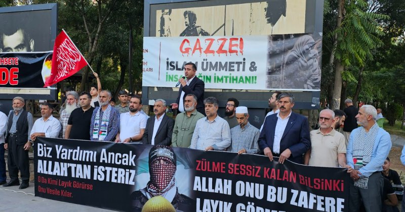 Batman’da Sumud Filosuna destek eylemi düzenlendi Batman’da Sumud Filosuna destek eylemi düzenlendi