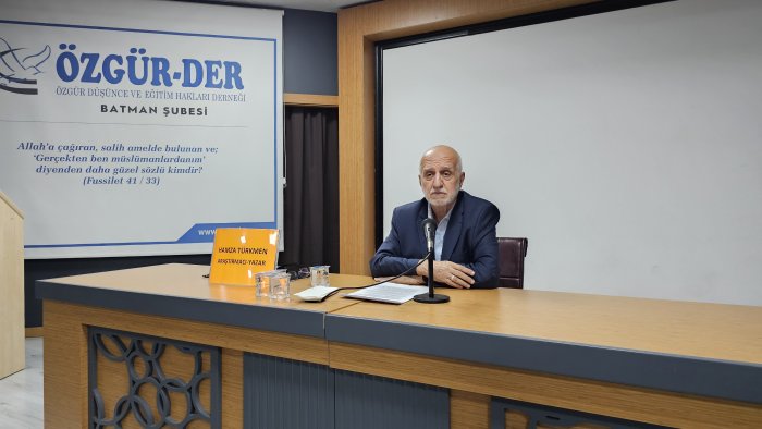Batman’da ‘’Barış Süreci ve Anayasal Engellerin Rolü’’ konuşuldu Batman’da ‘’Barış Süreci ve Anayasal Engellerin Rolü’’ konuşuldu