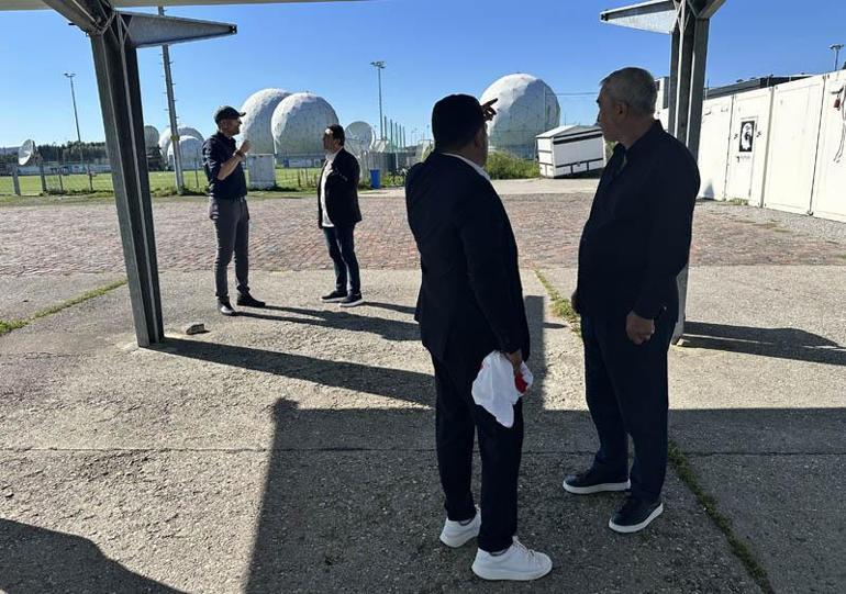 Emrah Bayraktar ve Samet Aybaba Almanya’da temaslarda bulundu