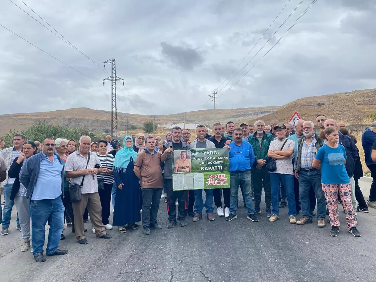 Harmandalı Mahallesi’nde Çöp Depolama İznine Tepki