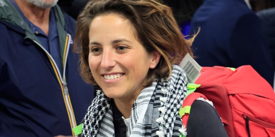 Küresel Sumud Filosu’na katılan İtalyan vekil Scuderi, yaşadıklarını AP Genel Kurulunda anlattı Küresel Sumud Filosu’na katılan İtalyan vekil Scuderi, yaşadıklarını AP Genel Kurulunda anlattı