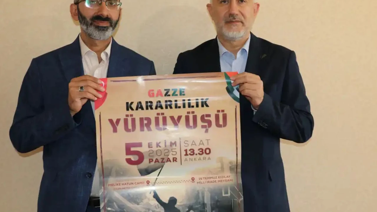 Gazze Kararlılık Yürüyüşü’ne davet!