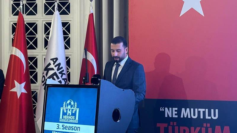 Hermos Elçilikler Futbol Ligi’nin kura çekim töreni Ankara’da gerçekleştirildi Hermos Elçilikler Futbol Ligi’nin kura çekim töreni Ankara’da gerçekleştirildi