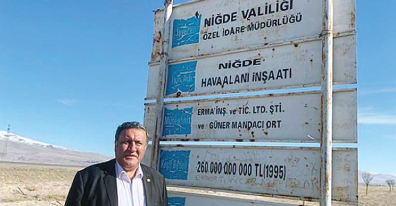 Niğde Havaalanı 29 Yıldır Tamamlanmadı
