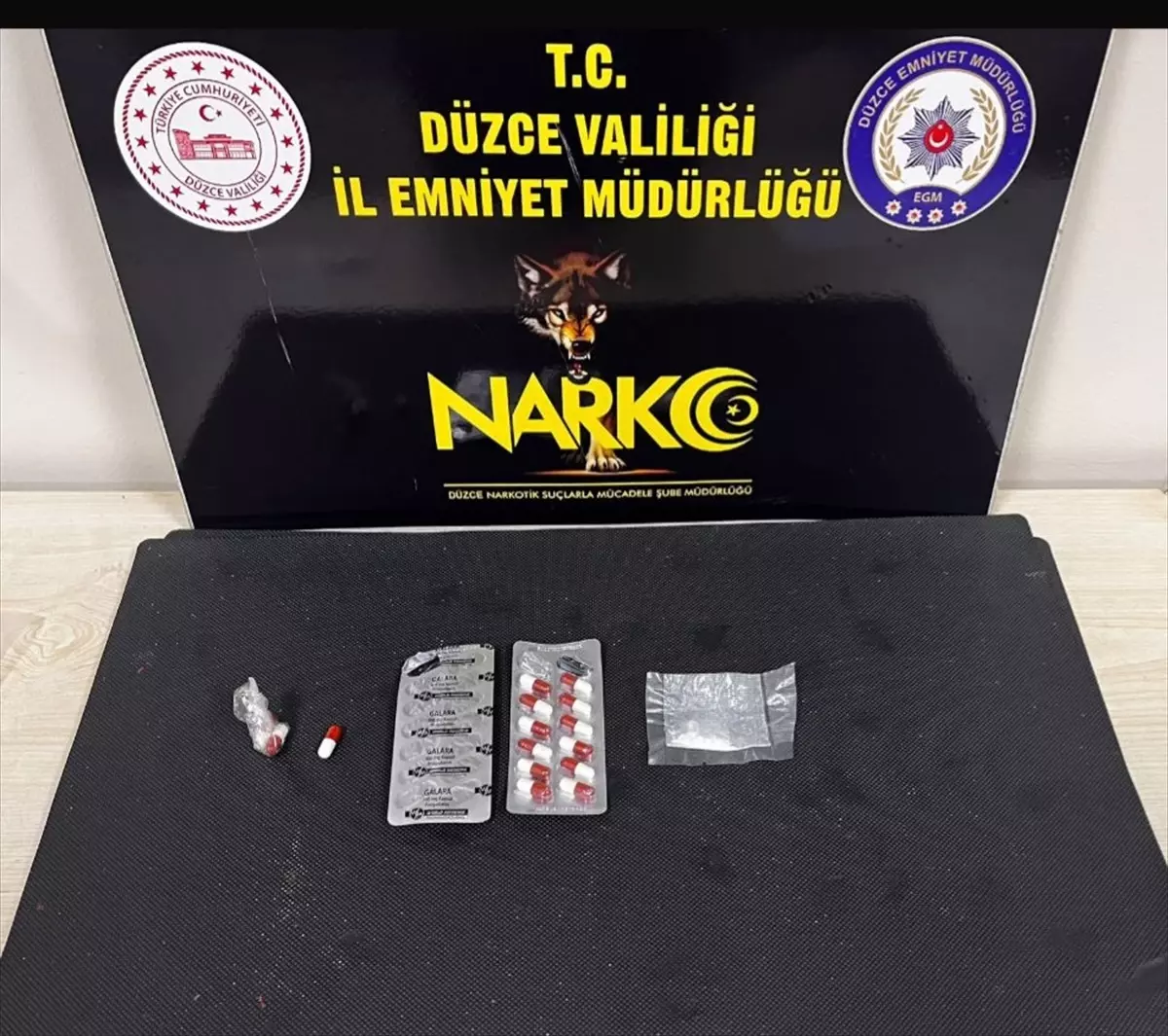 Düzce’de Uyuşturucu Operasyonunda 3 Tutuklama