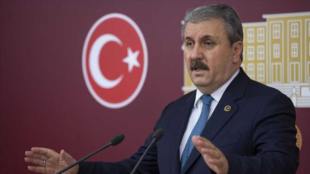 BBP Genel Başkanı, basın toplantısı düzenledi
