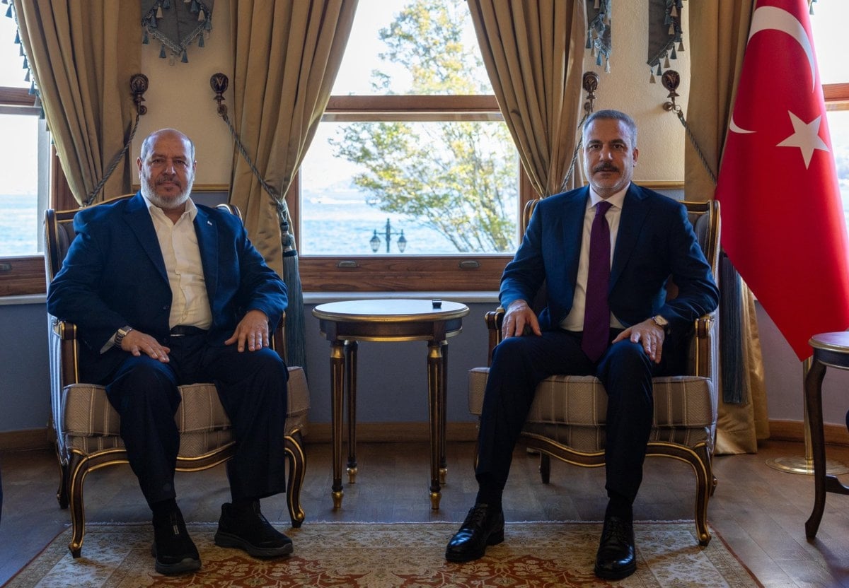 Hamas Başkanı Halil el-Hayye, Hakan Fidan ile Görüştü