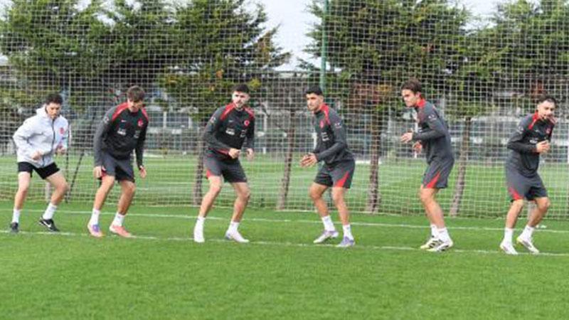 Ümit Millî Takım, Ukrayna Maçı Hazırlıklarını Sürdürüyor Ümit Millî Takım, Ukrayna Maçı Hazırlıklarını Sürdürüyor