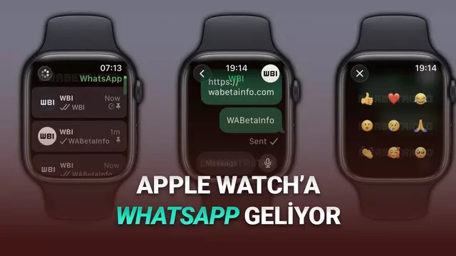 Apple Watch İçin WhatsApp Uygulaması Geliyor: Detaylar